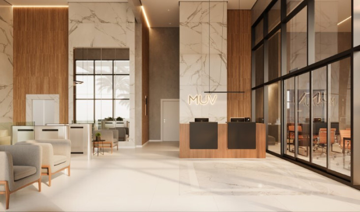Imagem Apartamento com 1 Quarto à Venda, 31 m² em Centro - Curitiba