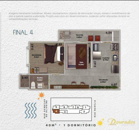 Imagem Apartamento com 1 Quarto à Venda, 38 m² em Boqueirão - Praia Grande Imagem Apartamento com 1 Quarto à Venda, 38 m² em Boqueirão - Praia Grande