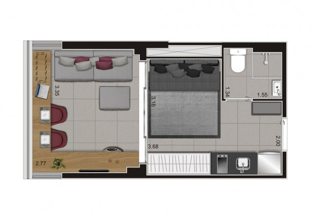 Imagem Apartamento com 2 Quartos à Venda, 69 m² em Pinheiros - São Paulo Imagem Apartamento com 2 Quartos à Venda, 69 m² em Pinheiros - São Paulo