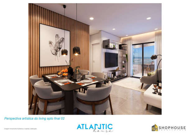 Imagem Apartamento com 2 Quartos à Venda, 53 m² em Maracanã - Praia Grande