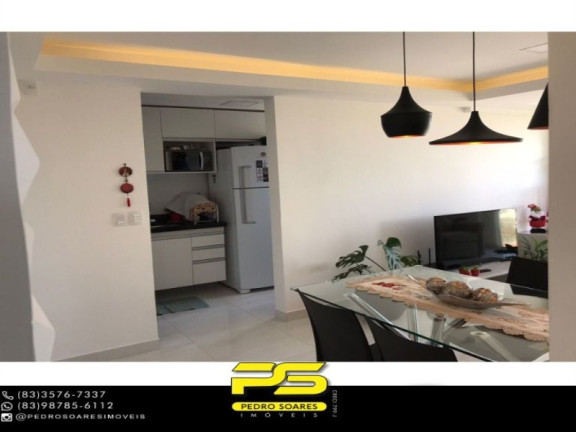Imagem Apartamento com 2 Quartos à Venda, 55 m² em Loteamento Sao Joaquim - João Pessoa