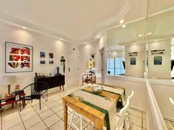 Imagem Apartamento com 3 Quartos à Venda, 85 m² em Enseada - Guarujá