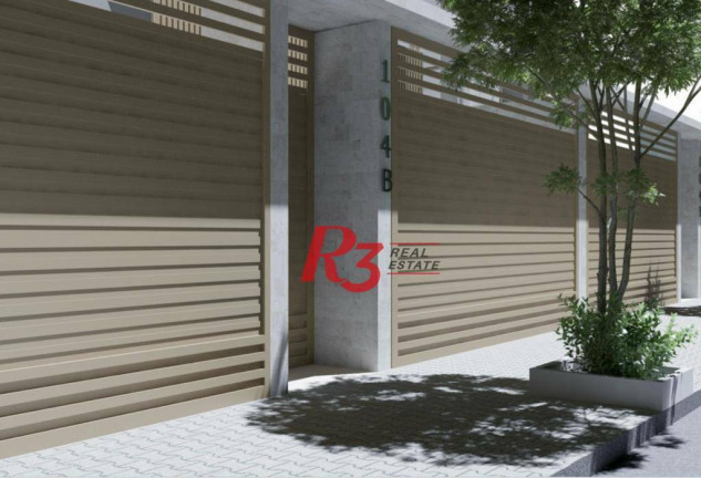 Imagem Casa com 3 Quartos à Venda, 260 m² em Campo Grande - Santos Imagem Casa com 3 Quartos à Venda, 260 m² em Campo Grande - Santos