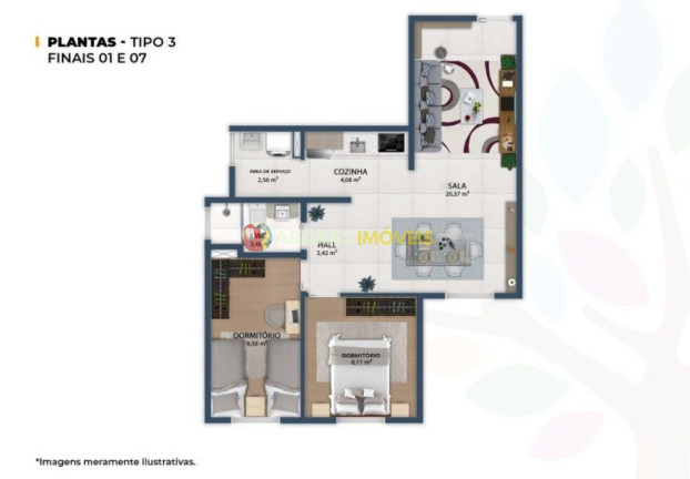 Imagem Apartamento com 2 Quartos à Venda, 49 m² em Centro - Bertioga Imagem Apartamento com 2 Quartos à Venda, 49 m² em Centro - Bertioga