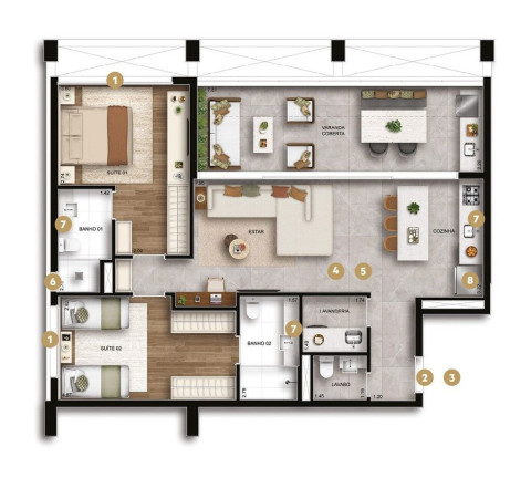 Imagem Apartamento com 2 Quartos à Venda, 105 m² em Ibirapuera - São Paulo Imagem Apartamento com 2 Quartos à Venda, 105 m² em Ibirapuera - São Paulo