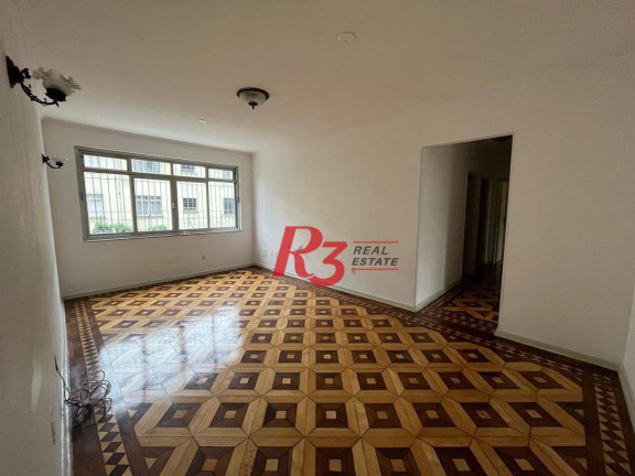 Apartamento com 2 Quartos à Venda, 110 m² em Gonzaga - Santos