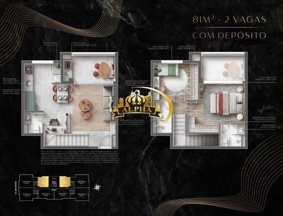 Imagem Apartamento com 2 Quartos à Venda, 65 m² em Centro Empresarial Tamboré - Barueri Imagem Apartamento com 2 Quartos à Venda, 65 m² em Centro Empresarial Tamboré - Barueri