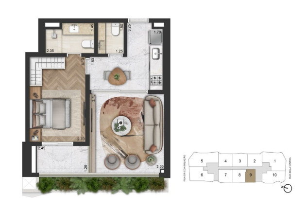 Imagem Apartamento com 2 Quartos à Venda, 71 m² em Consolação - São Paulo Imagem Apartamento com 2 Quartos à Venda, 71 m² em Consolação - São Paulo