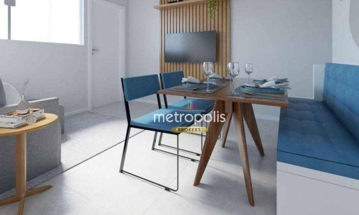 Sobrado com 3 Quartos à Venda, 67 m² em Campestre - Santo André