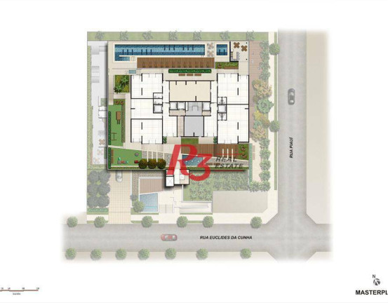 Imagem Apartamento com 3 Quartos à Venda, 87 m² em Pompéia - Santos