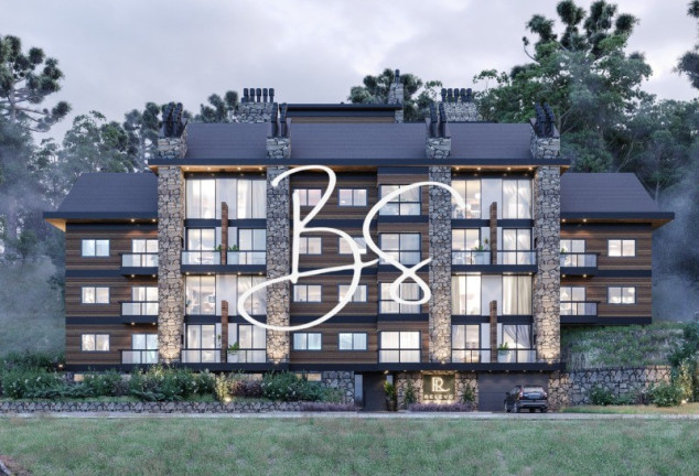 Apartamento com 1 Quarto à Venda, 58 m² em Av. Borges De Medeiros - Gramado