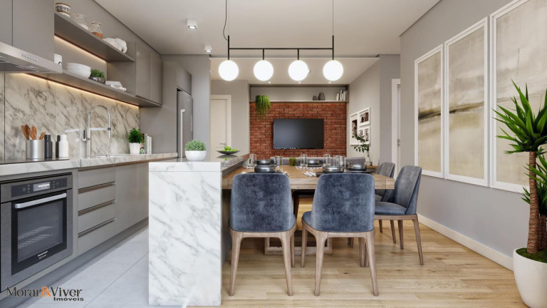 Imagem Flat com 1 Quarto à Venda, 38 m² em água Verde - Curitiba