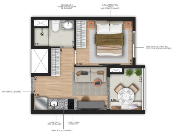 Imagem Apartamento com 1 Quarto à Venda, 28 m² em Bela Vista - São Paulo Imagem Apartamento com 1 Quarto à Venda, 28 m² em Bela Vista - São Paulo