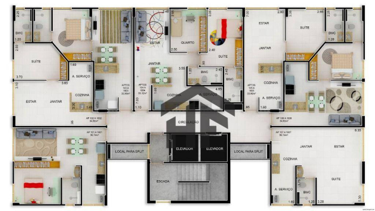 Imagem Apartamento com 1 Quarto à Venda, 37 m² em Casa Caiada - Olinda Imagem Apartamento com 1 Quarto à Venda, 37 m² em Casa Caiada - Olinda