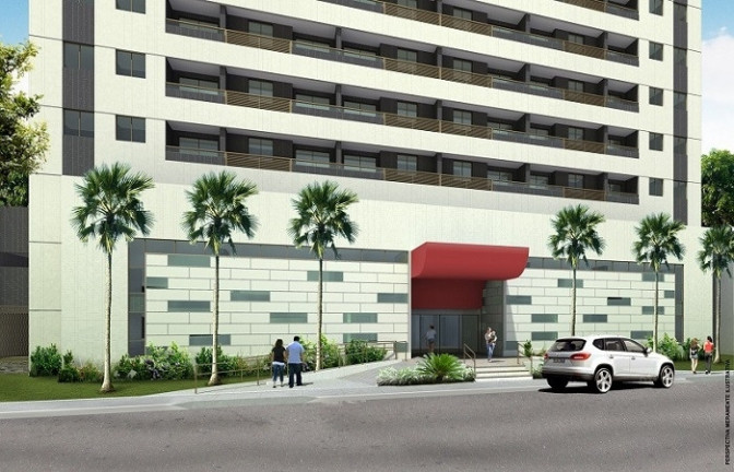 Imagem Apartamento com 1 Quarto à Venda, 31 m² em Soledade - Recife