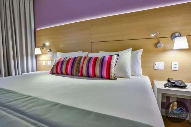 Imagem Flat com 1 Quarto à Venda, 24 m² em Pompéia - Santos