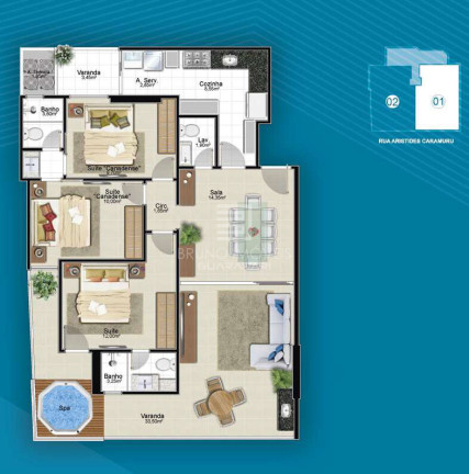 Imagem Apartamento com 3 Quartos à Venda, 112 m² em Muquiçaba - Guarapari Imagem Apartamento com 3 Quartos à Venda, 112 m² em Muquiçaba - Guarapari