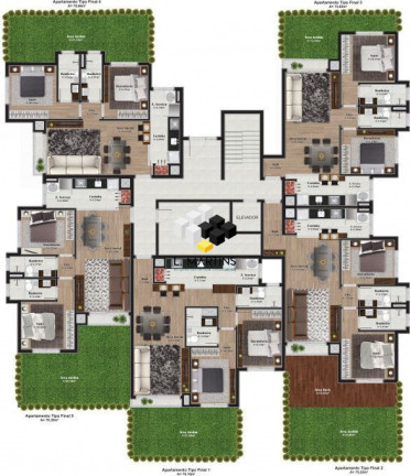 Imagem Apartamento com 2 Quartos à Venda, 79 m² em Vila Suíça - Gramado Imagem Apartamento com 2 Quartos à Venda, 79 m² em Vila Suíça - Gramado