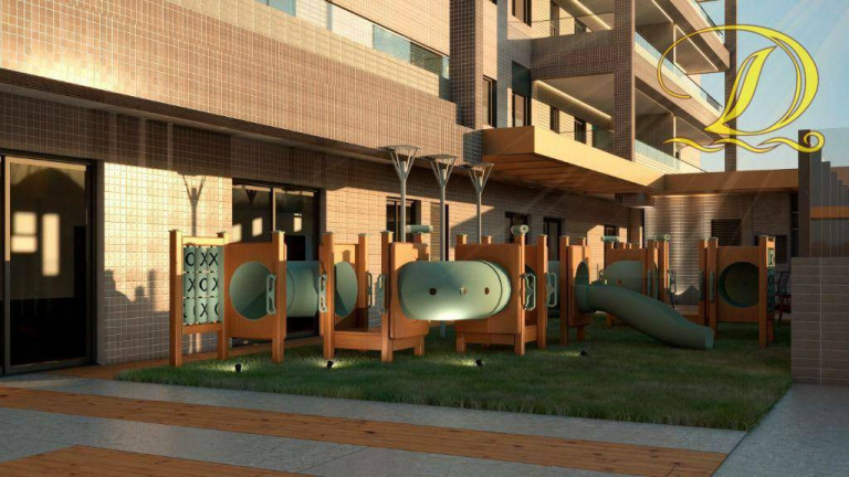 Imagem Apartamento com 3 Quartos à Venda, 109 m² em Canto Do Forte - Praia Grande