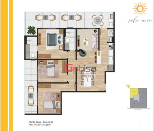 Imagem Apartamento com 2 Quartos à Venda, 85 m² em Centro - Cabo Frio Imagem Apartamento com 2 Quartos à Venda, 85 m² em Centro - Cabo Frio