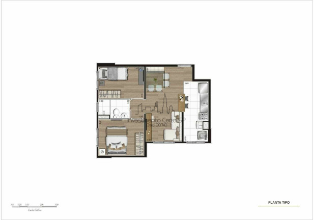 Imagem Apartamento com 2 Quartos à Venda, 42 m² em Tatuapé - São Paulo