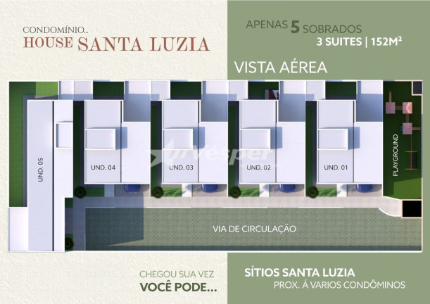 Imagem Sobrado com 3 Quartos à Venda, 960 m² em Sítios Santa Luzia - Aparecida De Goiânia