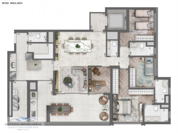 Imagem Apartamento com 4 Quartos à Venda, 158 m² em Vila Clementino - São Paulo