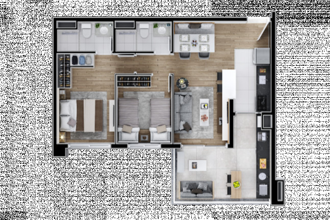 Imagem Apartamento com 2 Quartos à Venda, 66 m² em Paraíso - São Paulo Imagem Apartamento com 2 Quartos à Venda, 66 m² em Paraíso - São Paulo