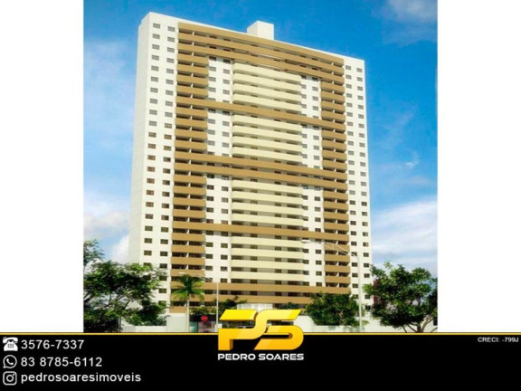 Apartamento com 2 Quartos à Venda, 56 m² em Manaíra - João Pessoa