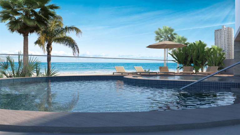 Imagem Apartamento com 1 Quarto à Venda, 53 m² em Jardim Real - Praia Grande