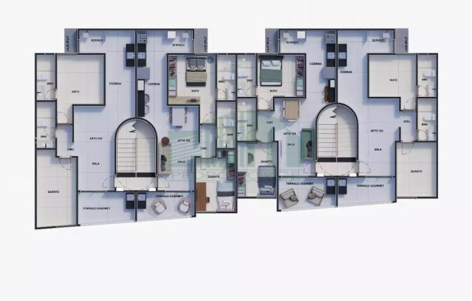 Imagem Casa de Condomínio com 3 Quartos à Venda, 53 m² em Várzea - Recife
