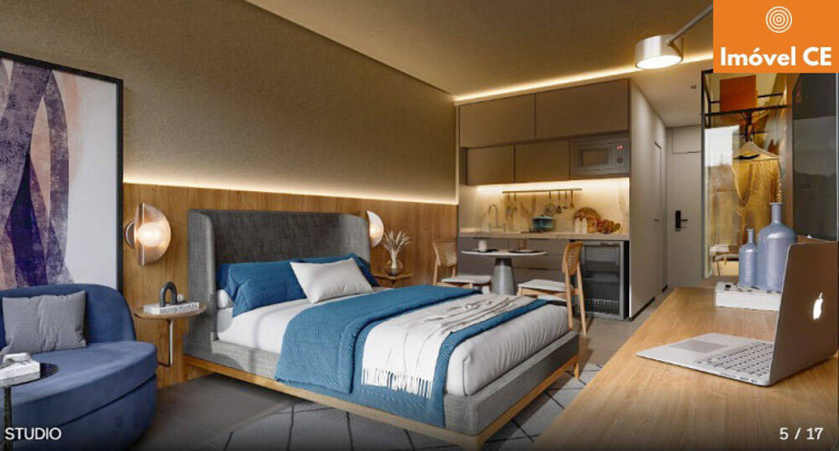Imagem Apartamento com 1 Quarto à Venda, 43 m² em Centro - Fortaleza Imagem Apartamento com 1 Quarto à Venda, 43 m² em Centro - Fortaleza