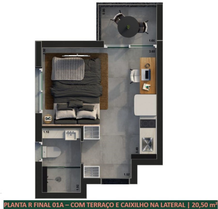 Imagem Imóvel com 1 Quarto à Venda, 22 m² em Vila Clementino - São Paulo