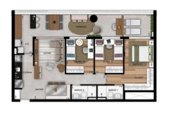 Imagem Imóvel com 3 Quartos à Venda, 98 m² em Saúde - São Paulo