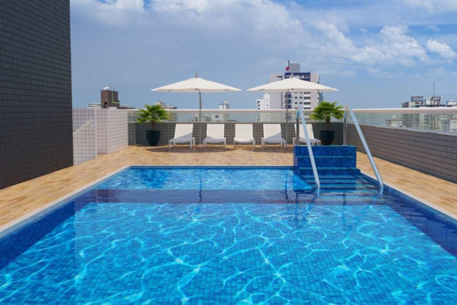 Imagem Apartamento com 1 Quarto à Venda, 55 m² em Caiçara - Praia Grande
