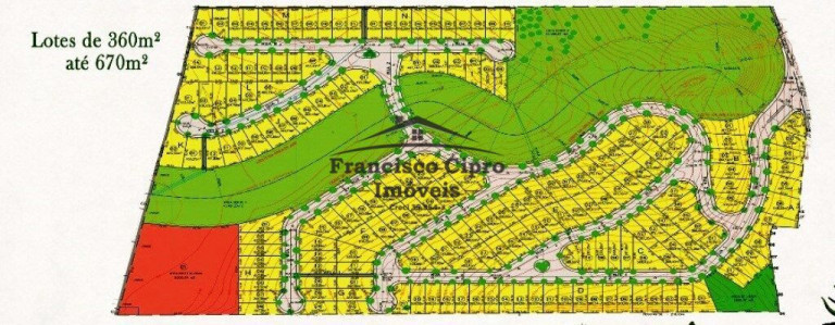 Terreno à Venda, 364 m² em Green Village - Guaratinguetá