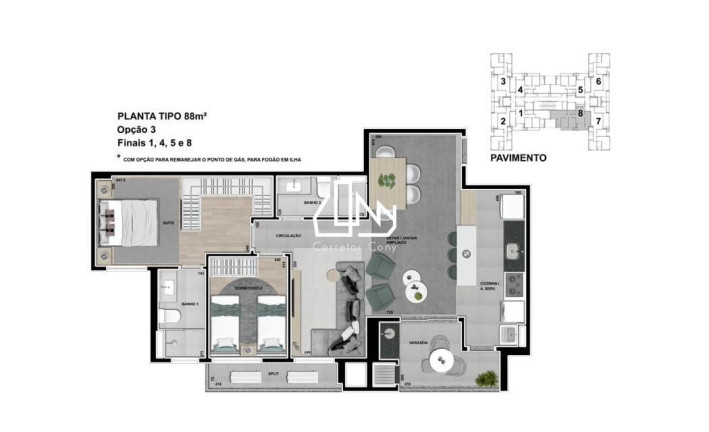 Imagem Apartamento com 3 Quartos à Venda, 88 m² em Jardim Cuiaba - Cuiabá Imagem Apartamento com 3 Quartos à Venda, 88 m² em Jardim Cuiaba - Cuiabá