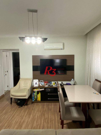Apartamento com 3 Quartos à Venda, 88 m² em Marapé - Santos