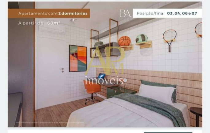Foto do imóvel Apartamento com 2 Quartos à Venda, 68 m² em Barreiros - São José