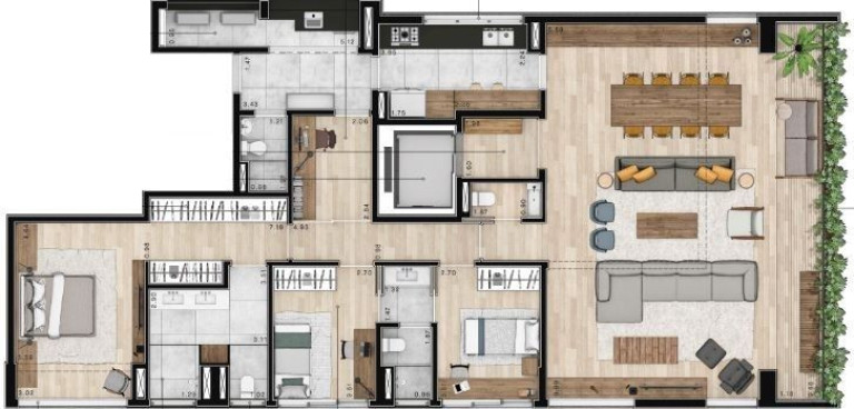 Imagem Apartamento com 3 Quartos à Venda, 196 m² em Cerqueira César - São Paulo Imagem Apartamento com 3 Quartos à Venda, 196 m² em Cerqueira César - São Paulo