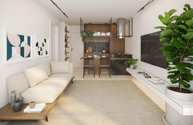 Apartamento com 2 Quartos à Venda, 59 m² em Leblon - Rio De Janeiro