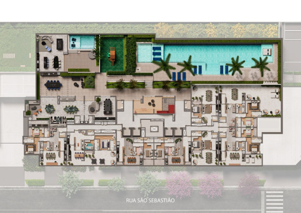Apartamento com 1 Quarto à Venda, 46 m² em Santo Amaro - São Paulo