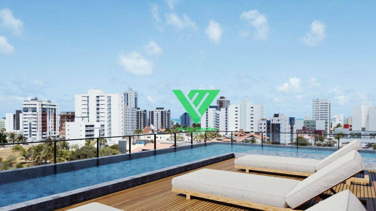 Apartamento com 1 Quarto à Venda, 23 m² em Jardim Oceania - João Pessoa