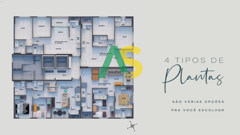 Imagem Imóvel com 2 Quartos à Venda, 51 m² em Casa Amarela - Recife Imagem Imóvel com 2 Quartos à Venda, 51 m² em Casa Amarela - Recife