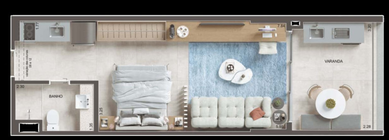 Imagem Imóvel com 1 Quarto à Venda, 67 m² em Copacabana - Rio De Janeiro