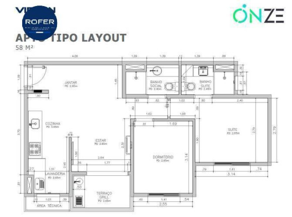 Imagem Apartamento com 2 Quartos à Venda, 58 m² em Vila Embaré - Valinhos Imagem Apartamento com 2 Quartos à Venda, 58 m² em Vila Embaré - Valinhos