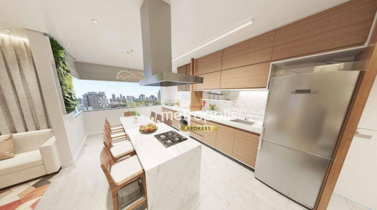Imagem Apartamento com 2 Quartos à Venda, 49 m² em Jardim - Santo André