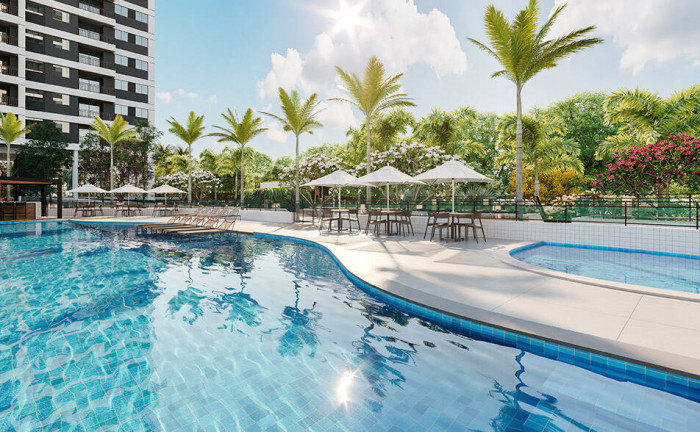 Imagem Apartamento com 2 Quartos à Venda, 54 m² em Presidente Kennedy - Fortaleza