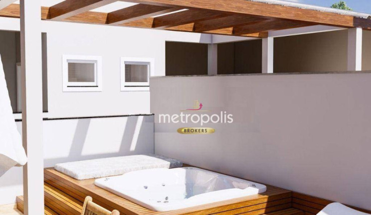 Cobertura com 2 Quartos à Venda, 87 m² em Campestre - Santo André