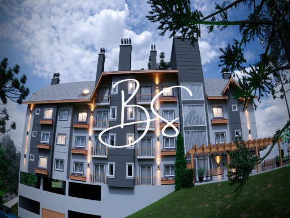 Imagem Apartamento com 1 Quarto à Venda, 54 m² em Moura - Gramado